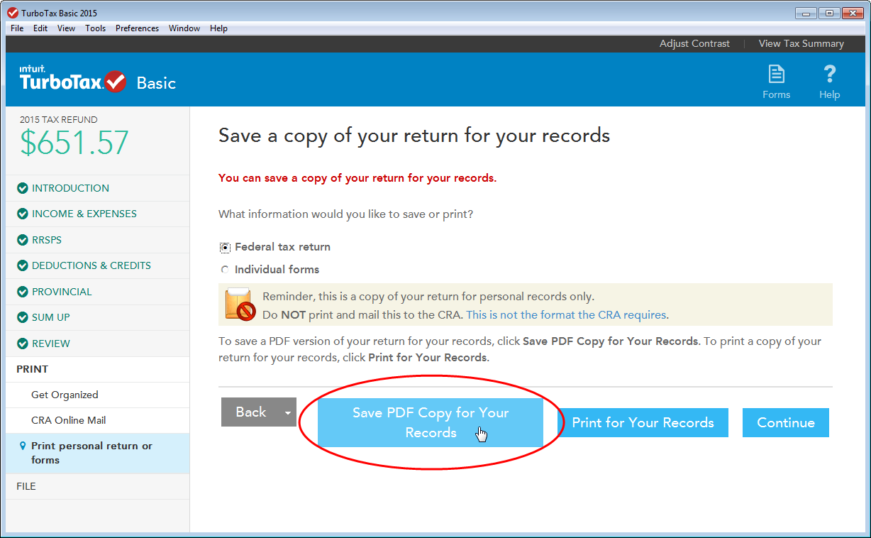 turbotax cd download software